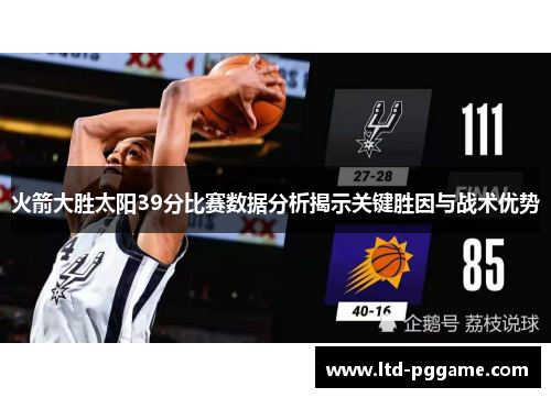 火箭大胜太阳39分比赛数据分析揭示关键胜因与战术优势 火箭大胜太阳39分比赛数据分析揭示关键胜因与战术优势